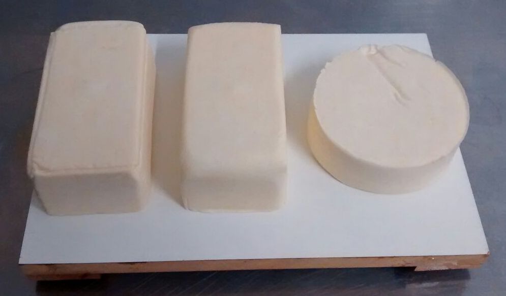 Queijos produzidos com as culturas láticas nativas isoladas na pesquisa. Foto: Fernando Mourão queijo_coalho_fernando_mourao_site